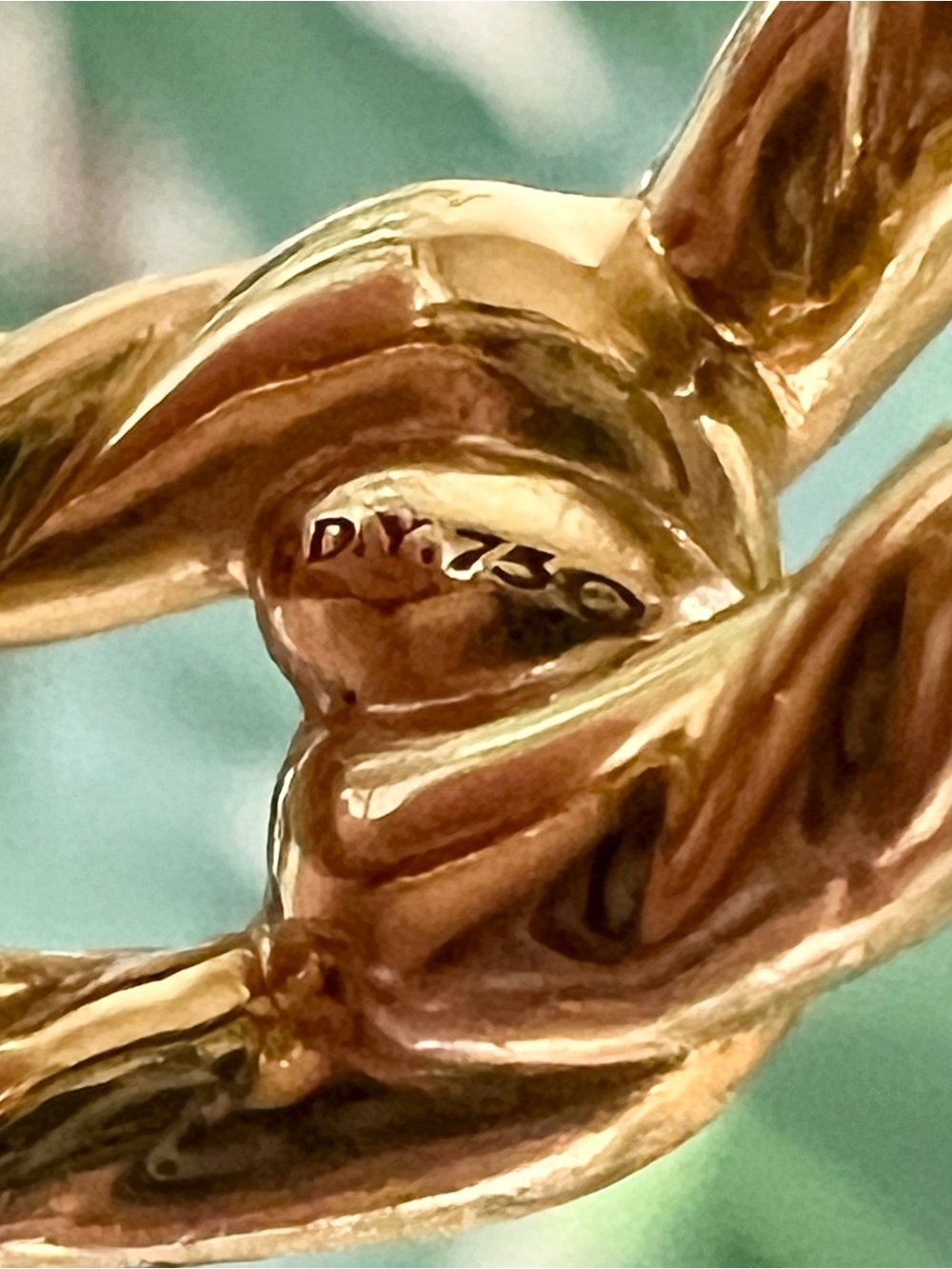 ❤️ David Yurman 18K Continuance Ring Sz 6 - Picture 11 of 13
